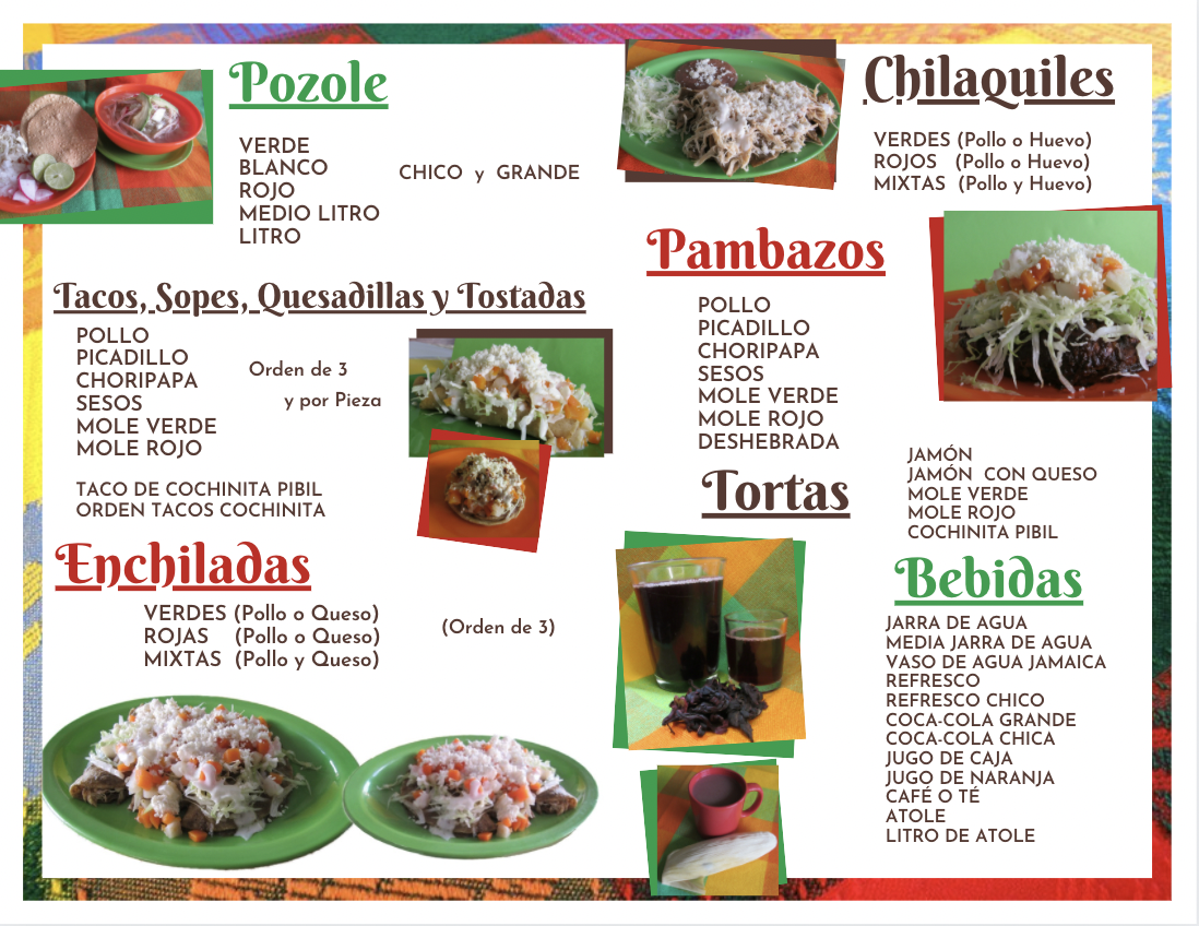 Pozoleria de Chile Mole y Pozole Menu - Image 2
